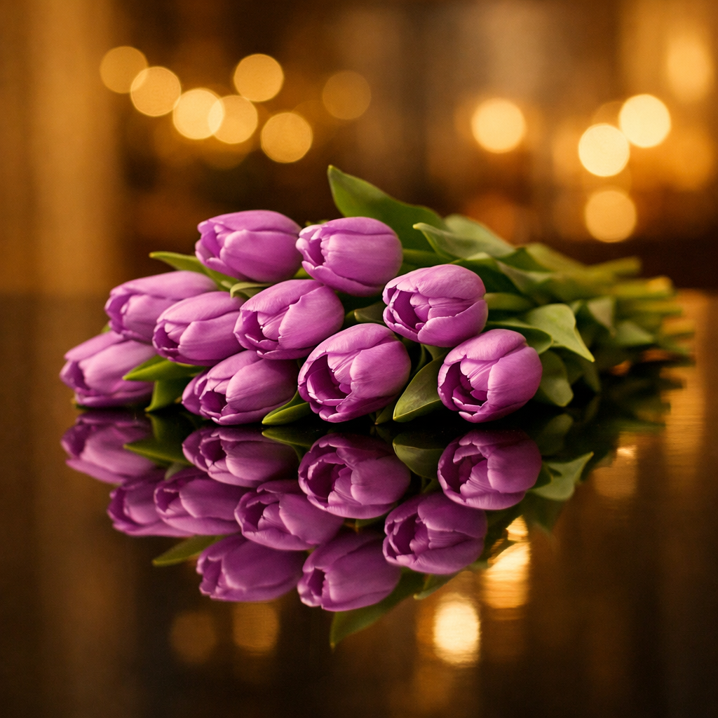 Тюльпан сиреневый