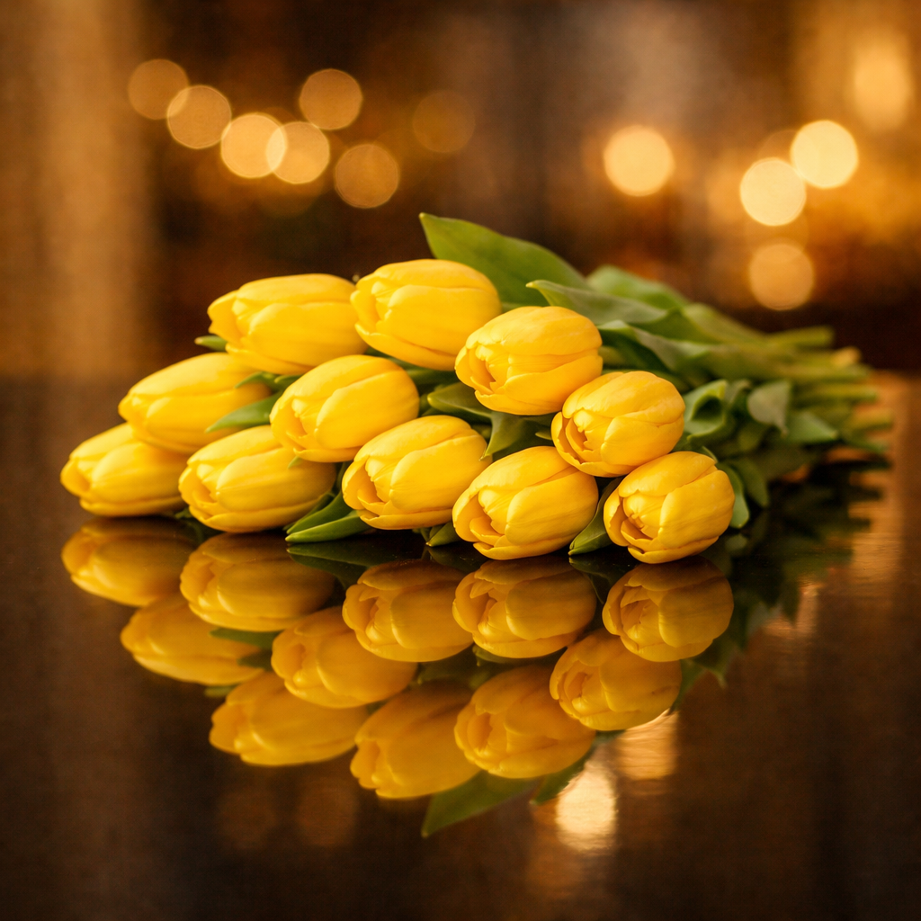 Тюльпан жёлтый